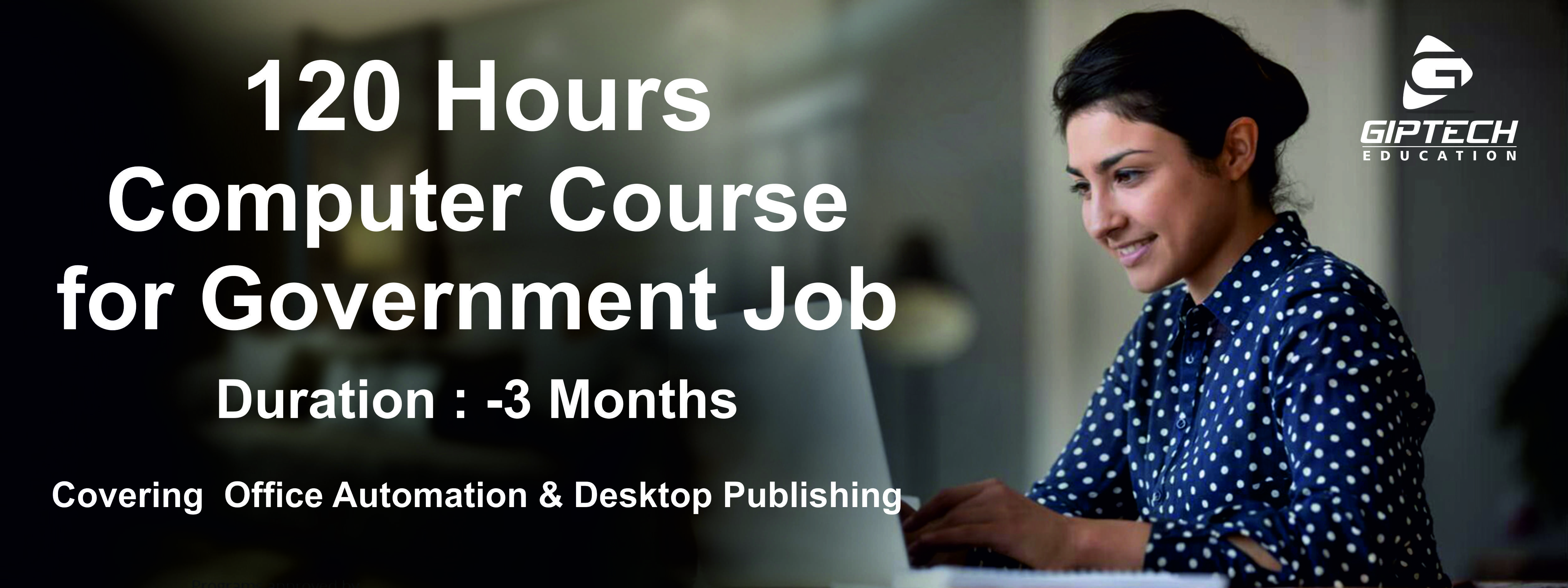 120 Hours Computer Course